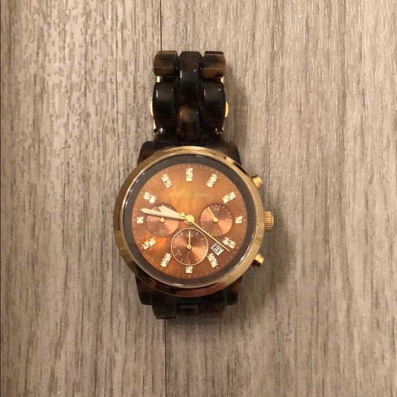 Michael Kors Tortoise Watch